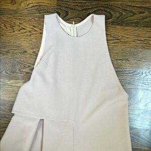 Elegant Cream Sleeveless Jumpsuit